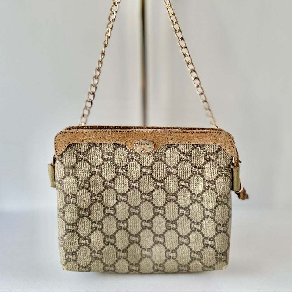 FRENCH GIRLS 🥖 (Beater) Vintage Gucci Plus Bag, 70’s